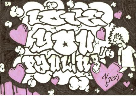 Graff de kamel pour sa copine 